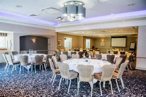 Carisbrooke Suite 1 room hire layout at Solent Hotel & Spa