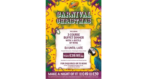 Carnival Christmas Party Nights 2025 at Chessington World of Adventures Resort