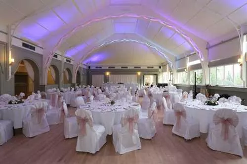 The Terrace Suite 1 room hire layout at Birmingham Botanical Gardens