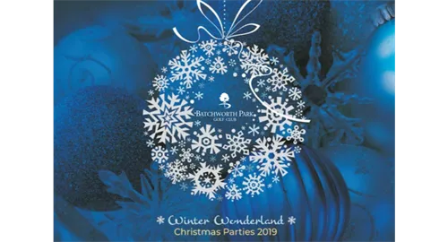 Exclusive Christmas Party Hire 2025 at Batchworth Park Golf Club