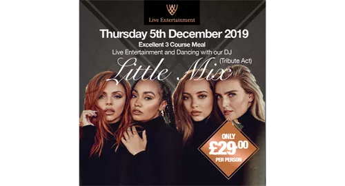 Little Mix Tribute Act 2025 at WILDES INNS