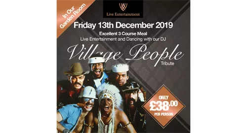 The Village People Tribute Act 2025 at WILDES INNS