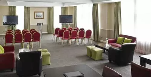 Bronte Suite 1 room hire layout at Hollins Hall Hotel & Country Club