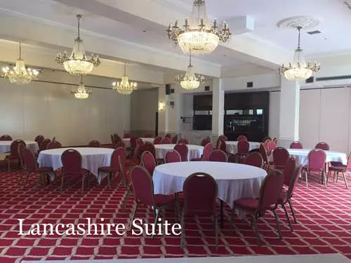 Lancashire Suite 1 room hire layout at The Country House Hotel & Spa, Manchester
