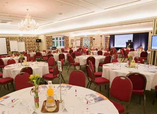 Woodland Suite 1 room hire layout at The Petwood Hotel