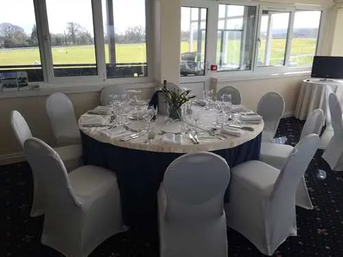 Director's Suite 1 room hire layout at Plumpton Racecourse