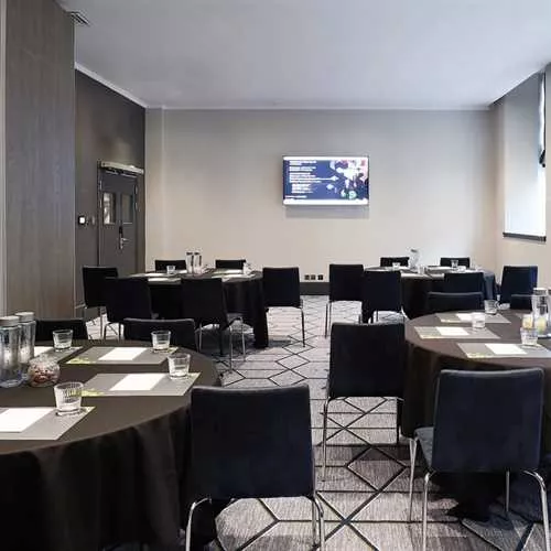 Work + Play 2 Meeting Room 1 room hire layout at Malmaison Leeds