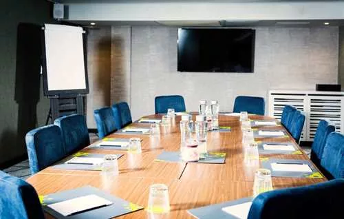 Work & Play 2 Meeting Room 1 room hire layout at Malmaison Manchester