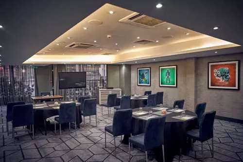 Work & Play 5 Meeting Room 1 room hire layout at Malmaison Manchester