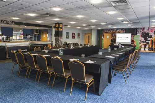 The 1904 Lounge 1 room hire layout at MKM Stadium - Tiger Events - Hull Tigers