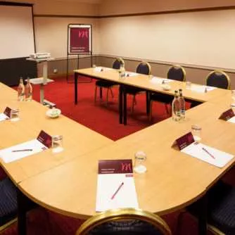 Tec West 1 room hire layout at Mercure Maidstone Great Danes Hotel