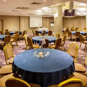 Hollingbourne 1 room hire layout at Mercure Maidstone Great Danes Hotel