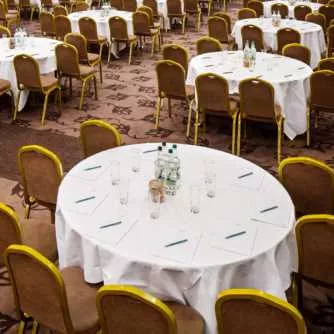 Heart of Kent 1 room hire layout at Mercure Maidstone Great Danes Hotel