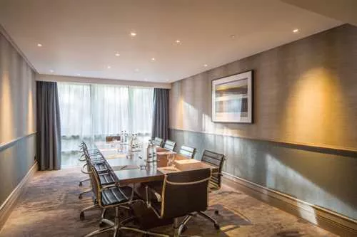 Sydney Camm Boardroom 1 room hire layout at Doubletree by Hilton London Kingston Upon Thames