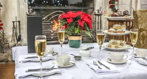 Festive Afternoon Tea 2025 at Fawsley Hall Hotel & Spa