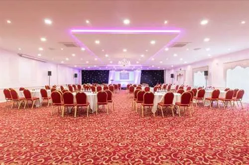 Elgar Suite 1 room hire layout at Bank House Hotel, Spa and Golf Club