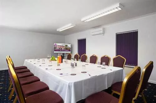 Oak Suite 1 room hire layout at Bank House Hotel, Spa and Golf Club