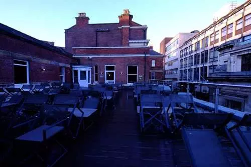 Roof Terrace 1 room hire layout at Curzon Sheffield Cinema