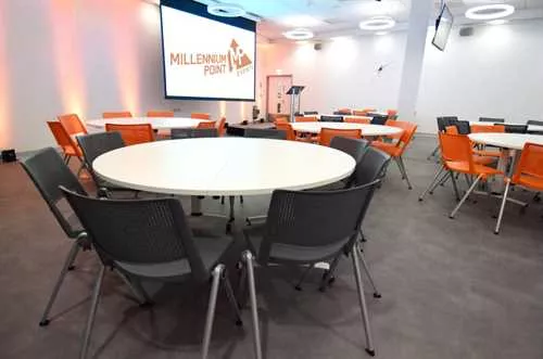 CONNECT Meeting Rooms (Combined) 1 room hire layout at Millennium Point