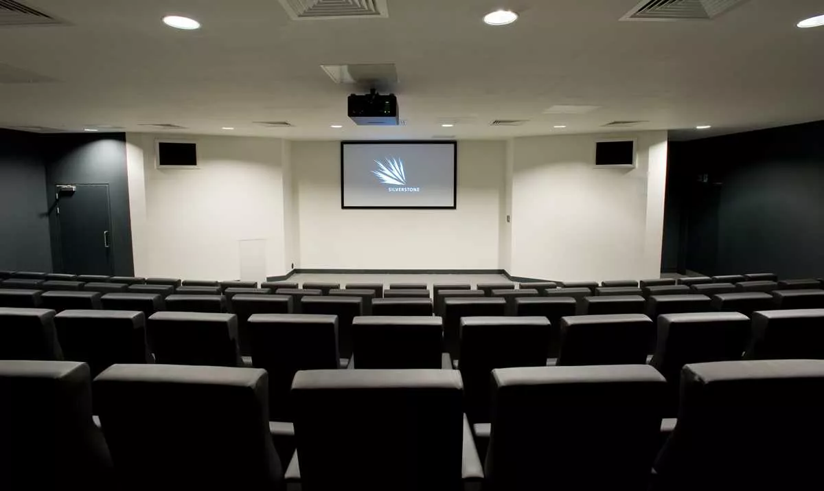 Auditorium at Silverstone International Conference and Exhibition Centre in Towcester