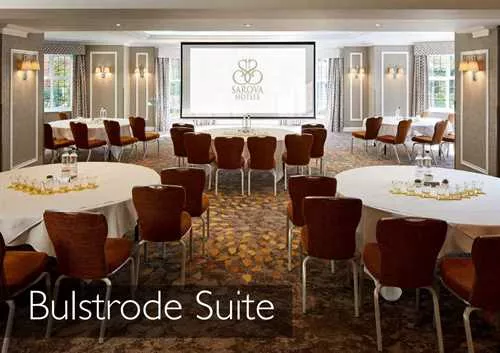 Bulstrode Suite 1 room hire layout at The Bull Hotel Gerrards Cross