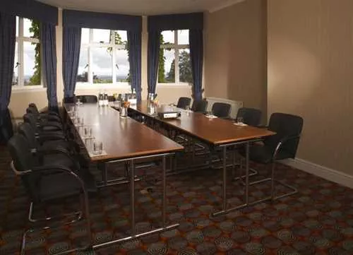 Montgomery Suite 1 room hire layout at The Abbey Hotel