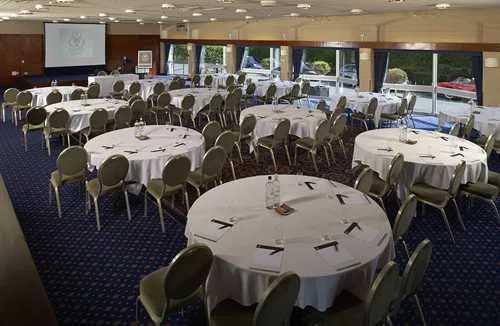 Elgar Suite 1 room hire layout at The Abbey Hotel