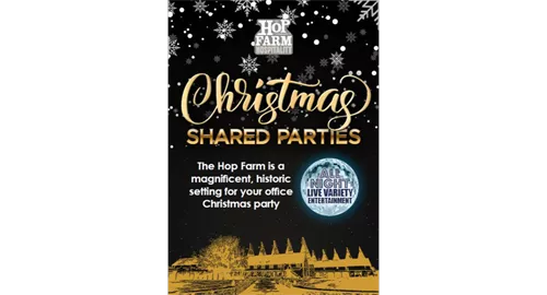 Christmas Shared Party Nights 2025 at Shires Oast at The Hop Farm