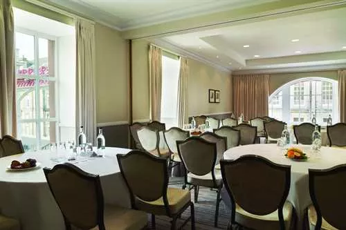 Glamis & Dornoch 1 room hire layout at Waldorf Astoria Edinburgh - The Caledonian