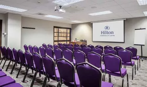 Hawking Suite 1 room hire layout at Hilton Cambridge City Centre