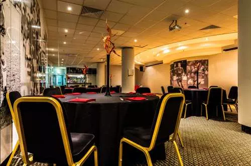 Legends Suite 1 room hire layout at Aberdeen Football Club