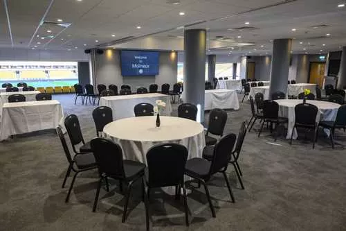 Hayward Suite 1 room hire layout at Molineux Stadium – Wolverhampton Wanderers FC