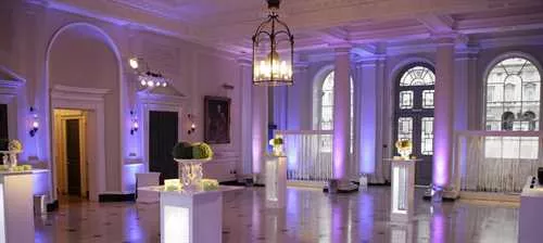 Seamne's Hall 1 room hire layout at Somerset House