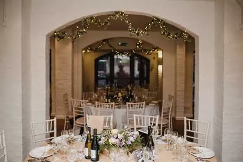 The Courtyard 1 room hire layout at Guildhall Winchester