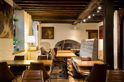 Gastro Pub – Dedicated Area 1 room hire layout at Tudor Barn Eltham