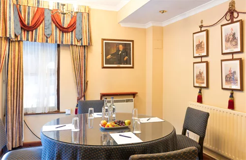 Churchill Suite 1 room hire layout at Best Western Red Lion Hotel, Salisbury