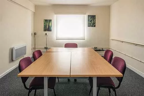 Medium Training Room 1 room hire layout at MS Therapy Centre Norfolk