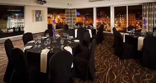 Park Suite 1 room hire layout at Mercure Manchester Piccadilly Hotel