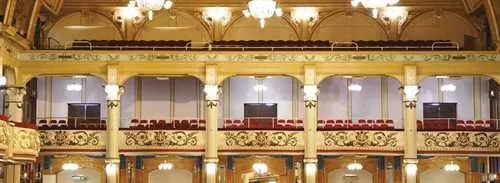 The Empress Ballroom 1 room hire layout at Blackpool Winter Gardens