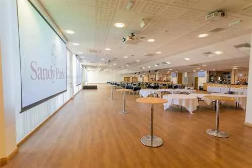Exeter Suite 1 1 room hire layout at Sandy Park