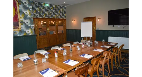 Round Oak Meeting Room 1 room hire layout at The Round Oak, Brierley Hill