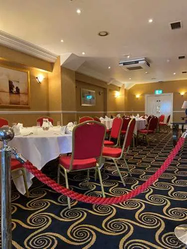 Consort 1 room hire layout at London Chigwell Prince Regent Hotel | Signature Collection by Best Western