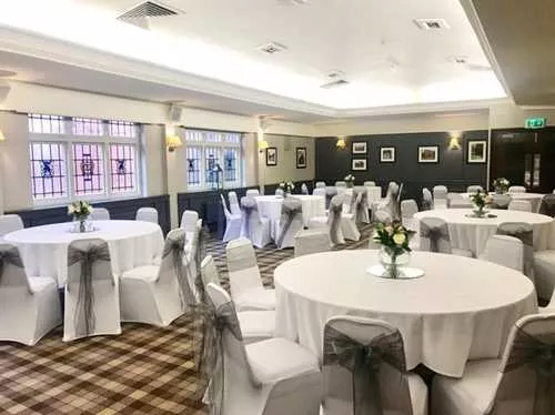 The Charlecote Suite 1 room hire layout at Greswolde Arms Hotel