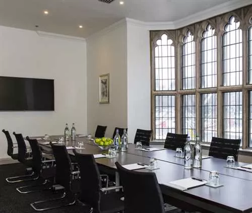 The Boardroom 1 room hire layout at The Glasshouse Hotel