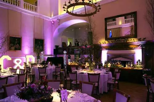 Great Hall 1 room hire layout at Farnham Castle