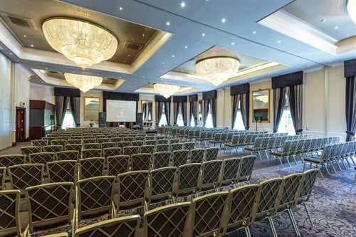 Coleman Suite 1 room hire layout at Hardwick Hall Hotel