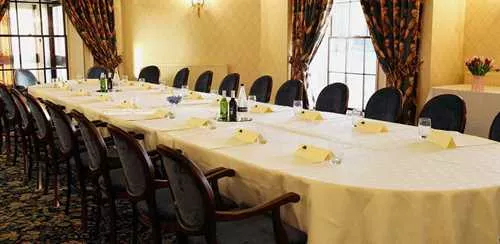 Boyne Suite 1 room hire layout at Hardwick Hall Hotel