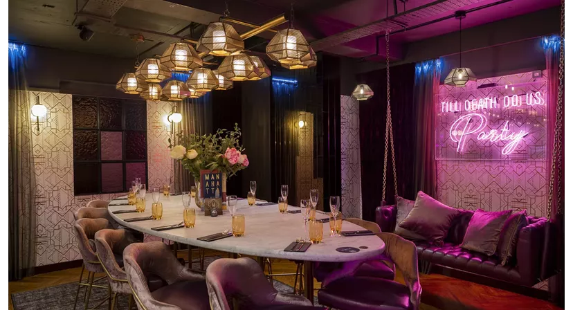 Private Party Room at Manahatta Temple Street - Birmingham in Birmingham
