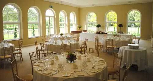 The Orangery 1 room hire layout at Braxted Park