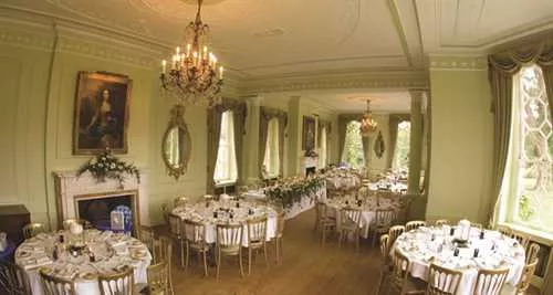 The Ballroom 1 room hire layout at Braxted Park